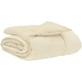 vidaXL Ganzjahresbettdecke 200 x 200 cm 4 Jahreszeiten Creme