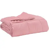 vidaXL Sommerdecke Gepolstert Rosa 155 x 220 cm Mikrofaser