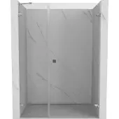 Mexen Lunar-B Duschdrehtür rechts 130 cm, transparent, Chrom - 832S-130-050-01-00-P
