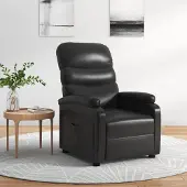Prolenta Maison Exclusive - Relaxsessel Schwarz Kunstleder