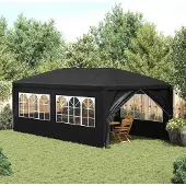 Prolenta Maison Exclusive - Partyzelt 3x6 m Anthrazit