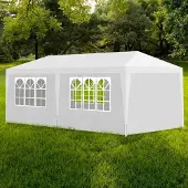 vidaXL "2026 Promotion" Partyzelt 3x6 m Weiß - Pavillons & Partyzelte CC32509