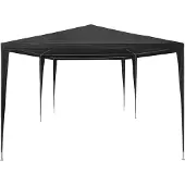 vidaXL Stabli Möbel Partyzelt 3x6 m PE Anthrazit - Pavillons & Partyzelte CC3280268