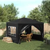 Prolenta Maison Exclusive - Partyzelt 3 x 3 m Anthrazit