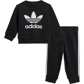 Adidas Originals Sweatset - Crew - Schwarz/Weiß - - 68 - Sweatsets
