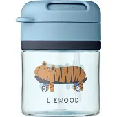 Liewood Pavia Tritan Trinkhalmbecher 280 ml, Fun/Beach Blue