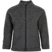 Mikk-Line Wollfilz-Jacke Baby, Anthracite Melange, 92