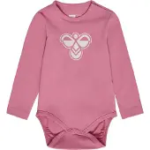 Hummel Baby-Body mit langen Ärmeln Logo
