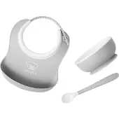 BabyBjörn Geschirr-Set 3-teilig, Grau