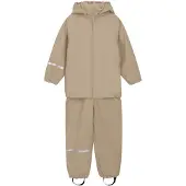 CeLaVi Regenkleidung m. Träger - PU - White Pepper - - 110 - Regenkleidung