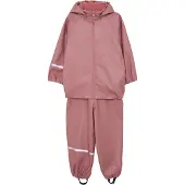 CeLaVi Regenkleidung m. Träger - PU - Nostalgie Rose m. Glitter - - 110 - Regenkleidung
