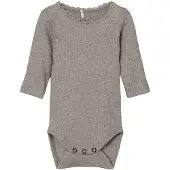 Name it Body l/ä - Rib - NbfKab - Satellit/Melange - - 56 - Body L/Ä
