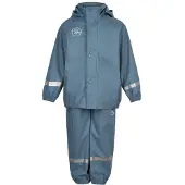 Color Kids Regenkleidung m. Träger - PU - Kapitän Blue - - 2 Jahre (92) - Regenkleidung