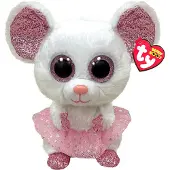 TY Beanie Buddy Nina Maus 24 cm