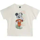 Adidas T-Shirt Disney Mickey Mouse JL9169 Weiß Loose Fit
