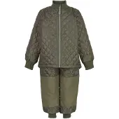 Mikk-Line Thermokleidung - Dusty Olive - - 6 Jahre (116) - Thermokleidung