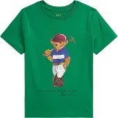 Ralph Lauren T-Shirt - Bear Kreuzfahrt Green - - 6 Jahre (116) - T-Shirts