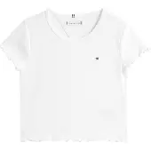 Tommy Hilfiger T-Shirt Essential KG0KG08590 Weiß Regular Fit