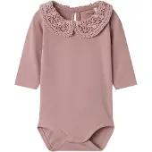 Name it Body l/ä - Noos - NbfTyllsa - Deauville Mauve - - 1 Jahr (80) - Body L/Ä