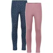 Minymo Leggings - 2er-Pack - Mesa Rose - - 12 Jahre (152) - Leggings