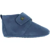 Bisgaard Leder-Krabbelschuhe - Baby Star - Blau - - 21 - Leder-Krabbelschuhe