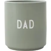 Design Letters Becher - Favourite - Love Papa - Mattgrün - - One Size - Becher