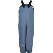 CeLaVi Regenhose. Träger - Recyceltes PU - China Blue m. Träger - - 80 - Regenhosen