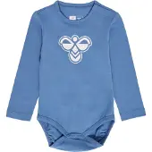 Hummel Baby-Body mit langen Ärmeln Logo