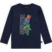 Lego Wear LEGO Ninjago Bluse - LwTaffy 622 - Blau m. Print - - 8 Jahre (128) - Blusen