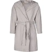 Lille Kanin Bathrobe Muslin 5-6 Years - Brown Smoke - 5-6 Years - Brown Smoke