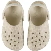 Crocs Classic Animal Glitter Hausschuhe, Almond Tint, 28-29