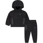 Nike Sweatset - Tech - Cardigan/Jogginghosen - Schwarz - - 12 mt - Sweatsets