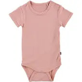 Minymo Kurzarm-Body Bamboo Misty Rose Gr. 86