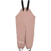 CeLaVi Regenhose Mit Futter/Träger - PU Gesamt - Misty Rose - - 130 - Regenhosen