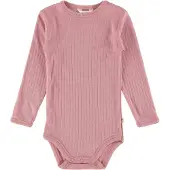 Joha Body Merinowolle, Old Rose, Babykleidung