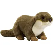 WWF Plüschtier Europäischer Fischotter (20cm) lebensecht Kuscheltier Stofftier