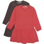 Minymo Sweatkleider - 2er-Pack - Tomatenpüree - - 6 Jahre (116) - Kleider
