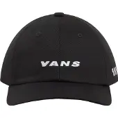 Vans Kappe Youth Check Side Curved Bill Jockey Black