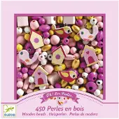Djeco Perlen - 450 st. - Vögel - - One Size - Perlen