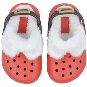 Crocs Sandalen Mit Futter - Classic+ Gefüttert Santa Clog T - Va - - 23/24 - Sandalen