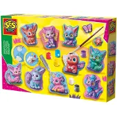 Ses Gipsabdruck + Farben Spielfiguren 01342 13424