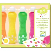 Djeco Punktmarker - 4 st. - Neon - - One Size - Buntstiftsets