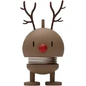 Hoptimist Small Soft Bumble - 9 cm - Choco - - One Size - Dekofigur