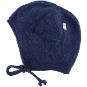 Joha Babymütze Merinowolle, Dark Blue, 37