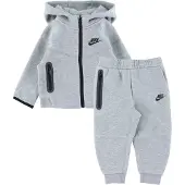 Nike Sweatset - Cardigan/Jogginghosen - Grey Heather - - 4 Jahre (104) - Sweatsets