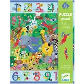 Djeco Dschungel Puzzle 54 Teile