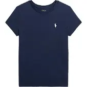 Ralph Lauren T-Shirt - Newport Navy m. Weiß - - 7 Jahre (122) - T-Shirts