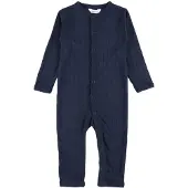Joha Stampler - Wolle/Seide - Navy - - 90 - Strampler