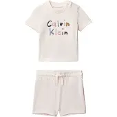 Calvin Klein Sommerkleid LVCKSJI11B Rosa Regular Fit