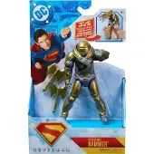 Superman DC Comics Superman - 15cm The Hammer Deluxe Action-Figur, 4 Jahr(e), Gold, Grau
